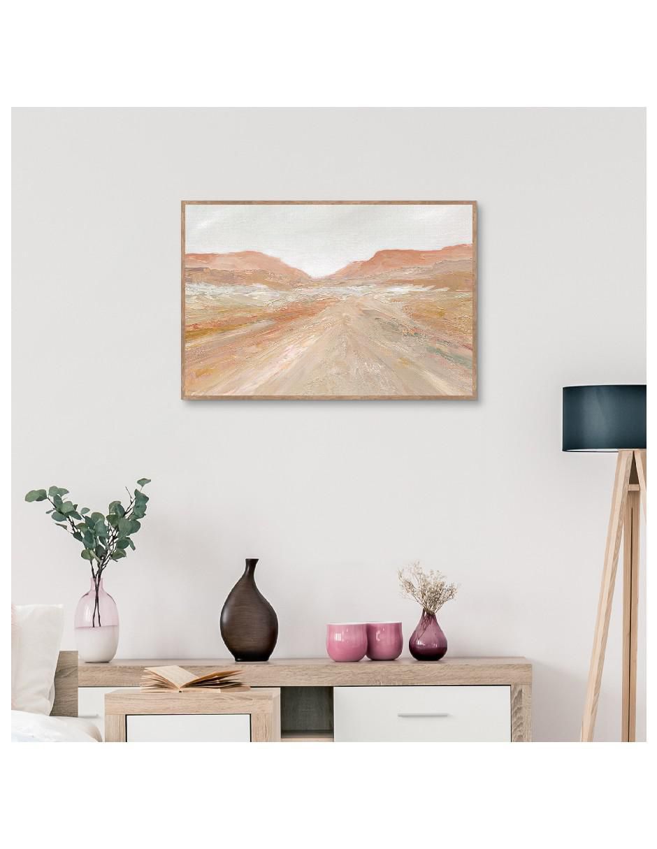 Pintura Raod a Sedona técnica impresión 4