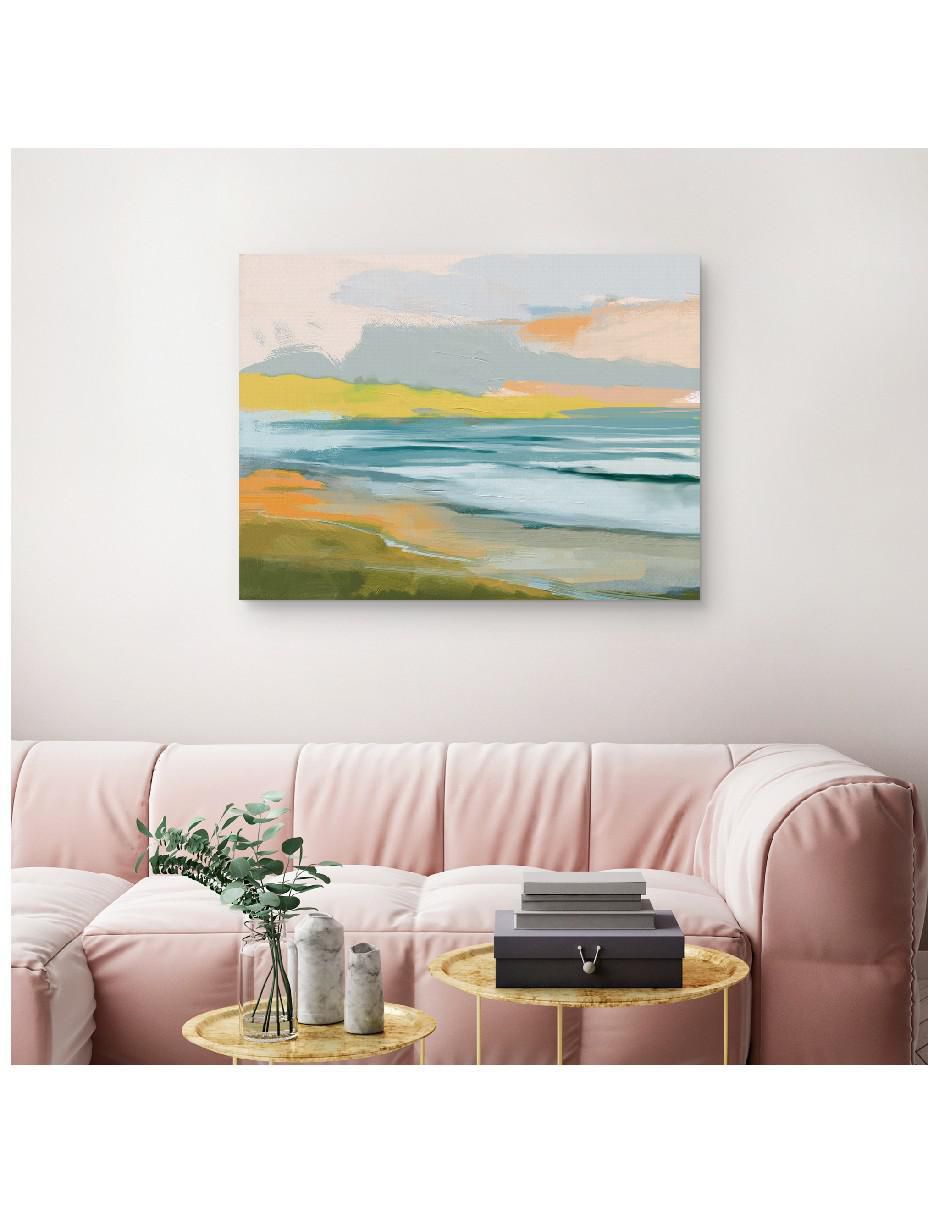 Pintura Colores junto al mar 2 técnica impresión 2