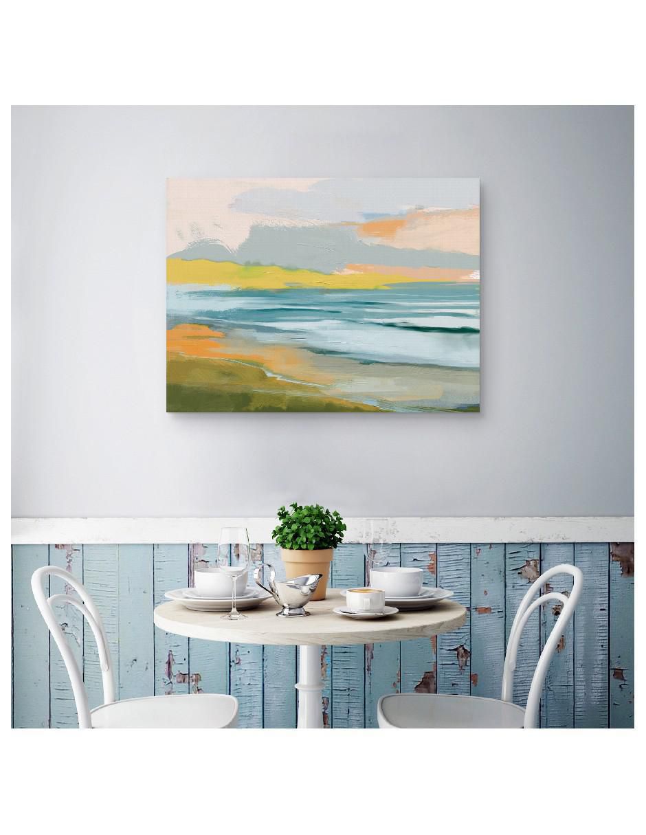 Pintura Colores junto al mar 2 técnica impresión 3