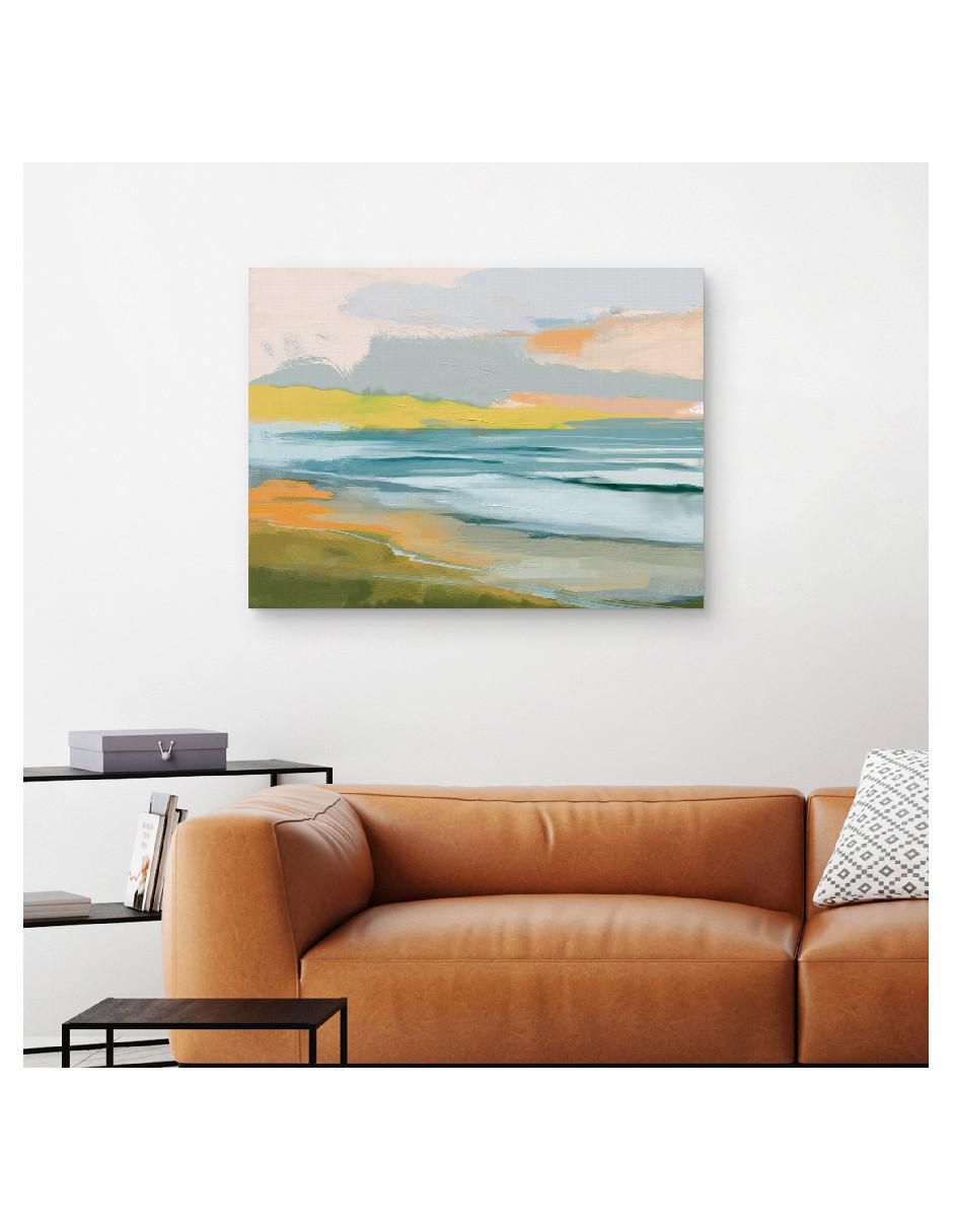 Pintura Colores junto al mar 2 técnica impresión 4