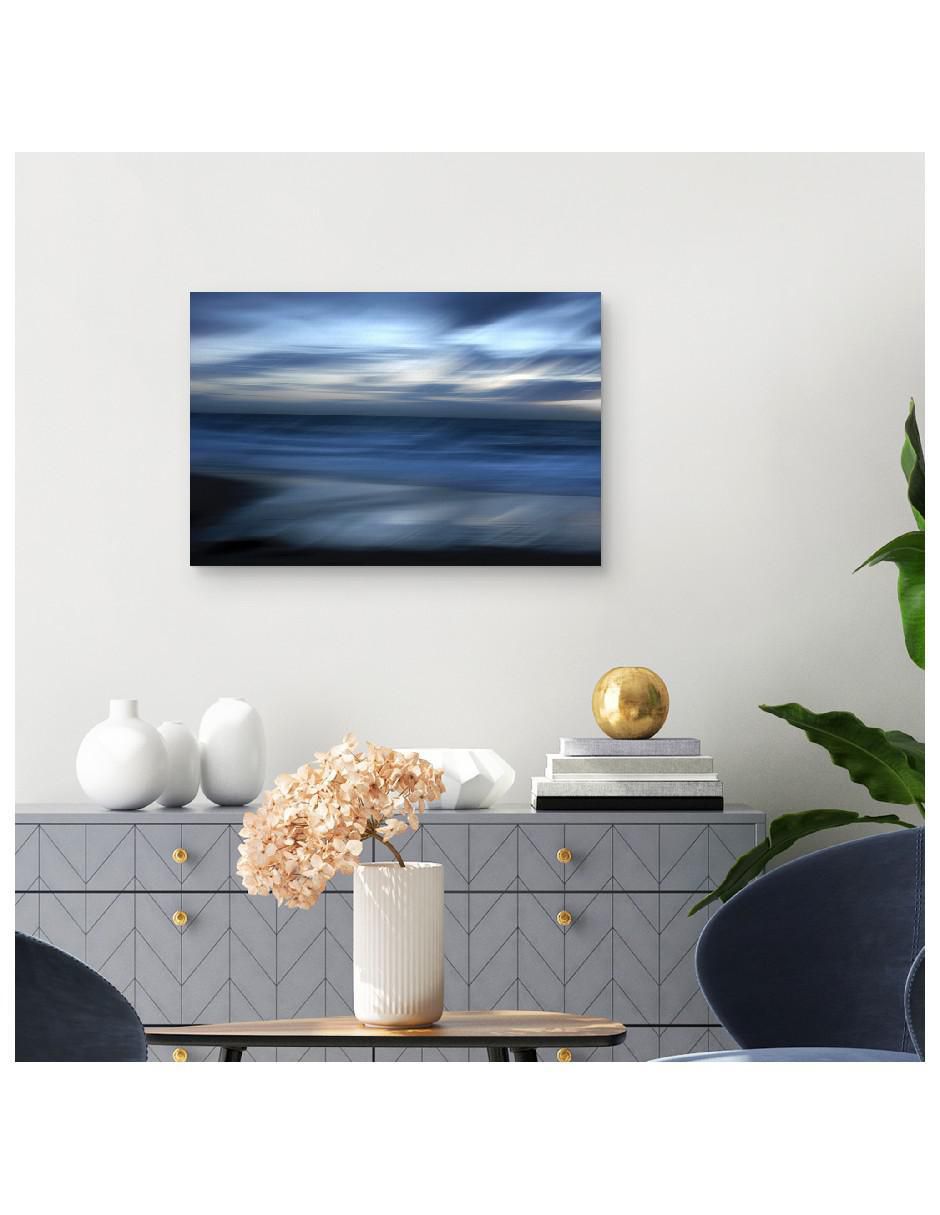 Pintura Al borde del oceano técnica impresión 3