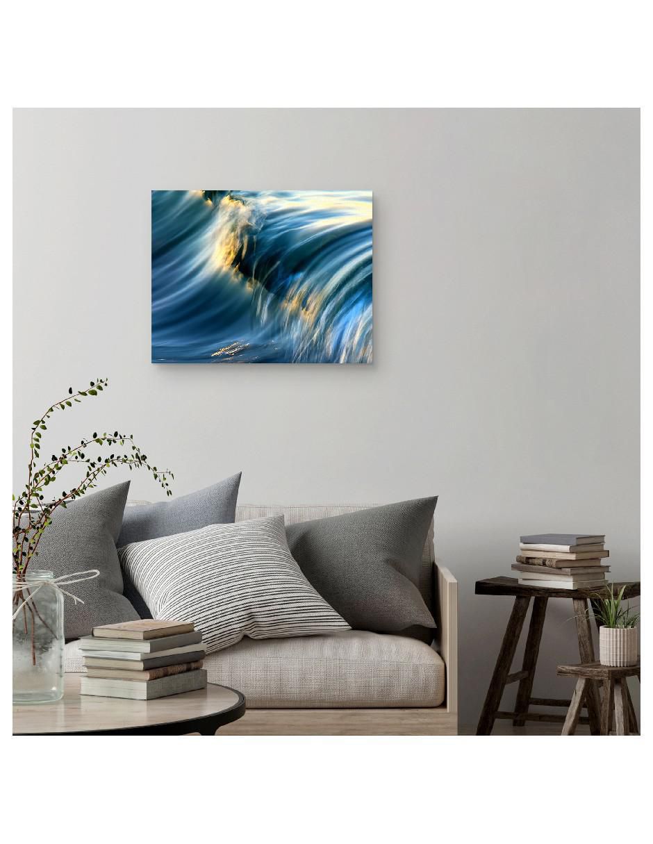Pintura Mares relajantes técnica impresión 3