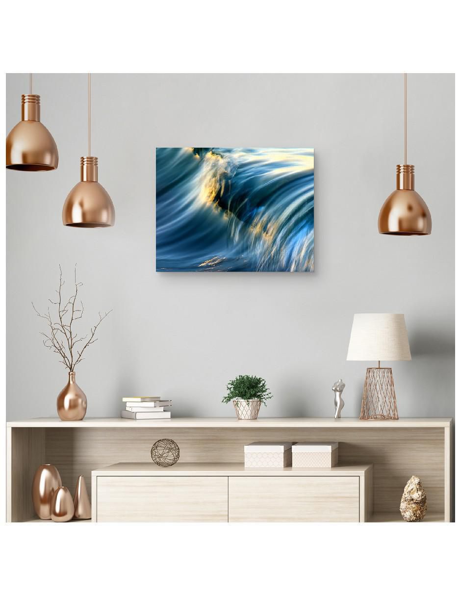 Pintura Mares relajantes técnica impresión 4