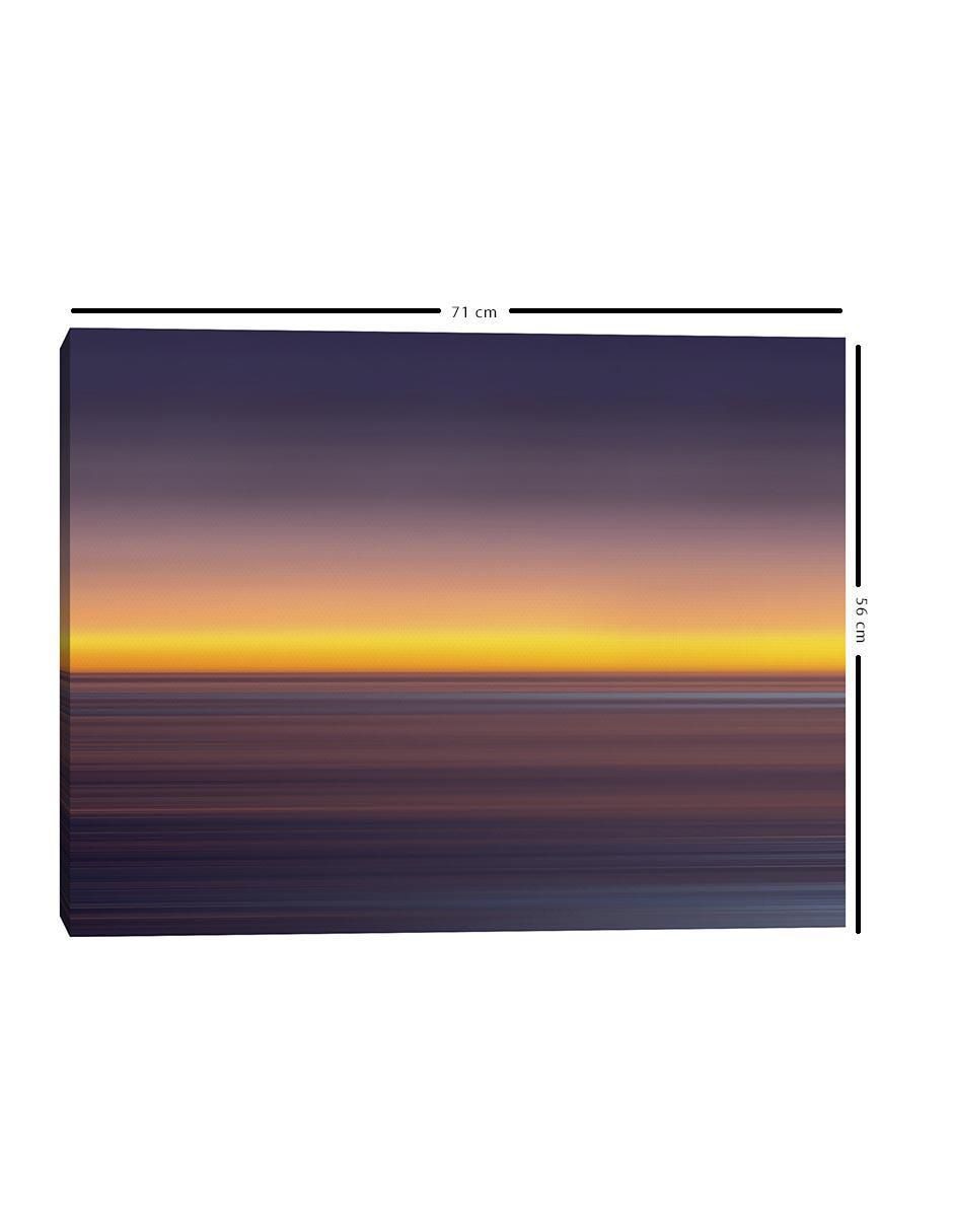 Pintura Contemplacion al atardecer técnica impresión 5