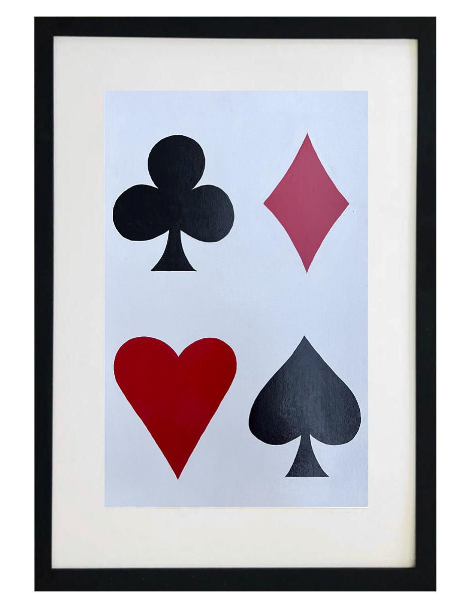 Pintura técnica acrílico Cartas