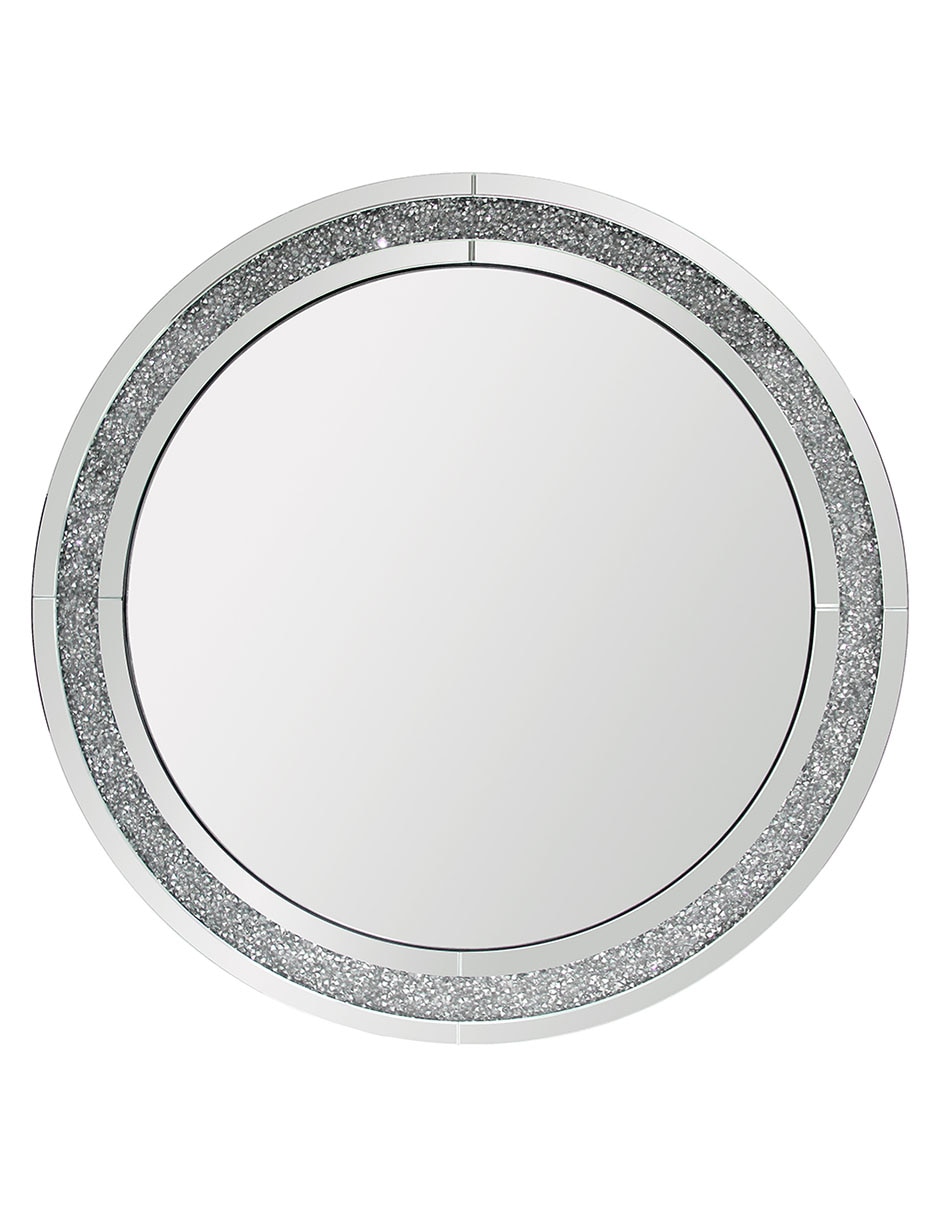Espejo circular Silver Line