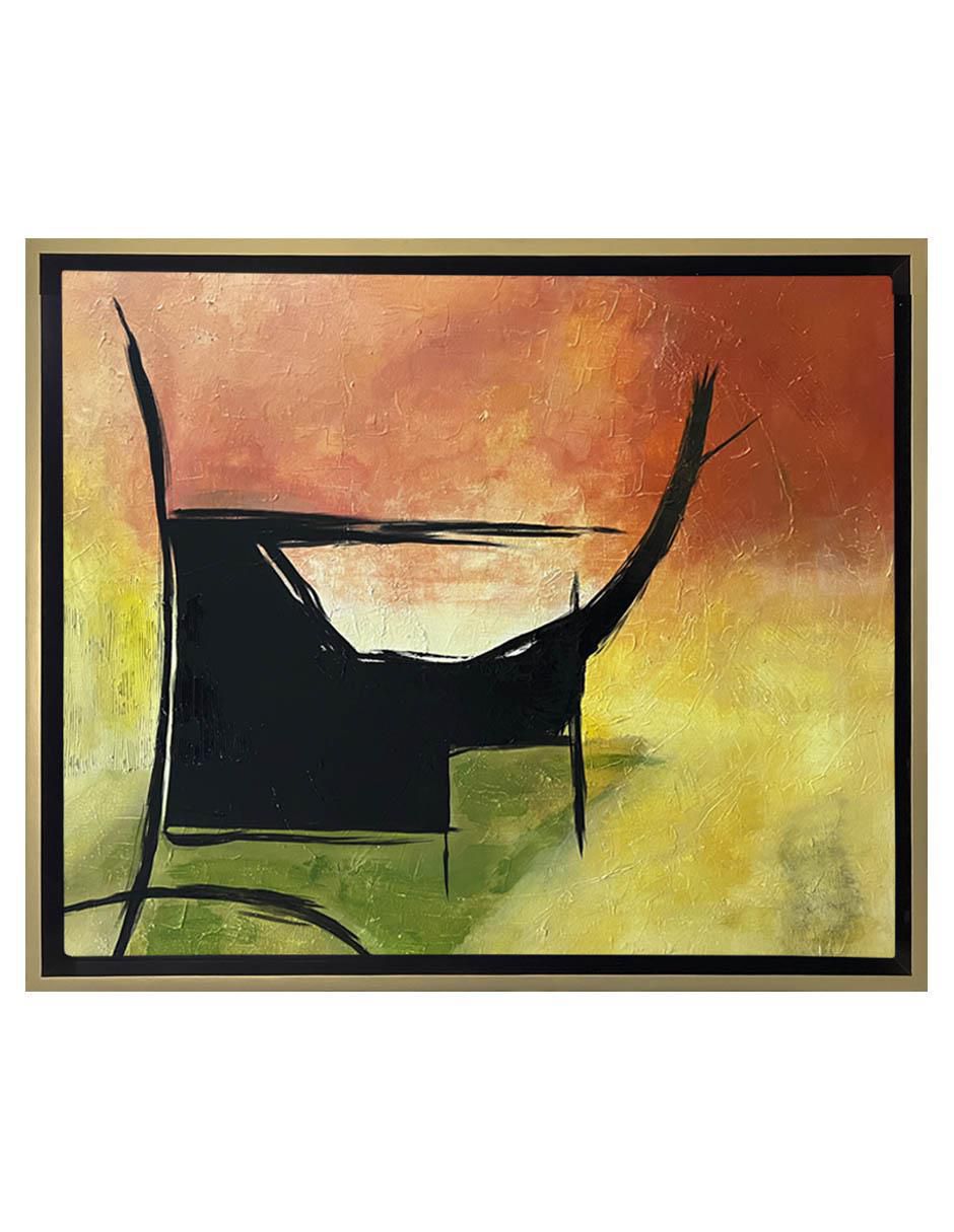 Pintura Caos Lucido 4 Vistas técnica mixta 3