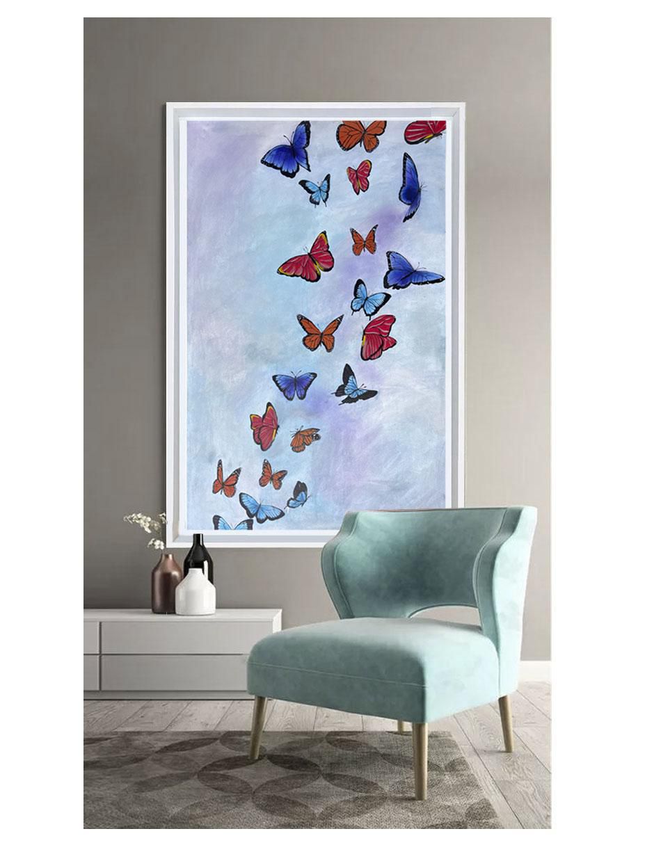 Pintura Butterfly Dream técnica acrílico AnimalArt 2