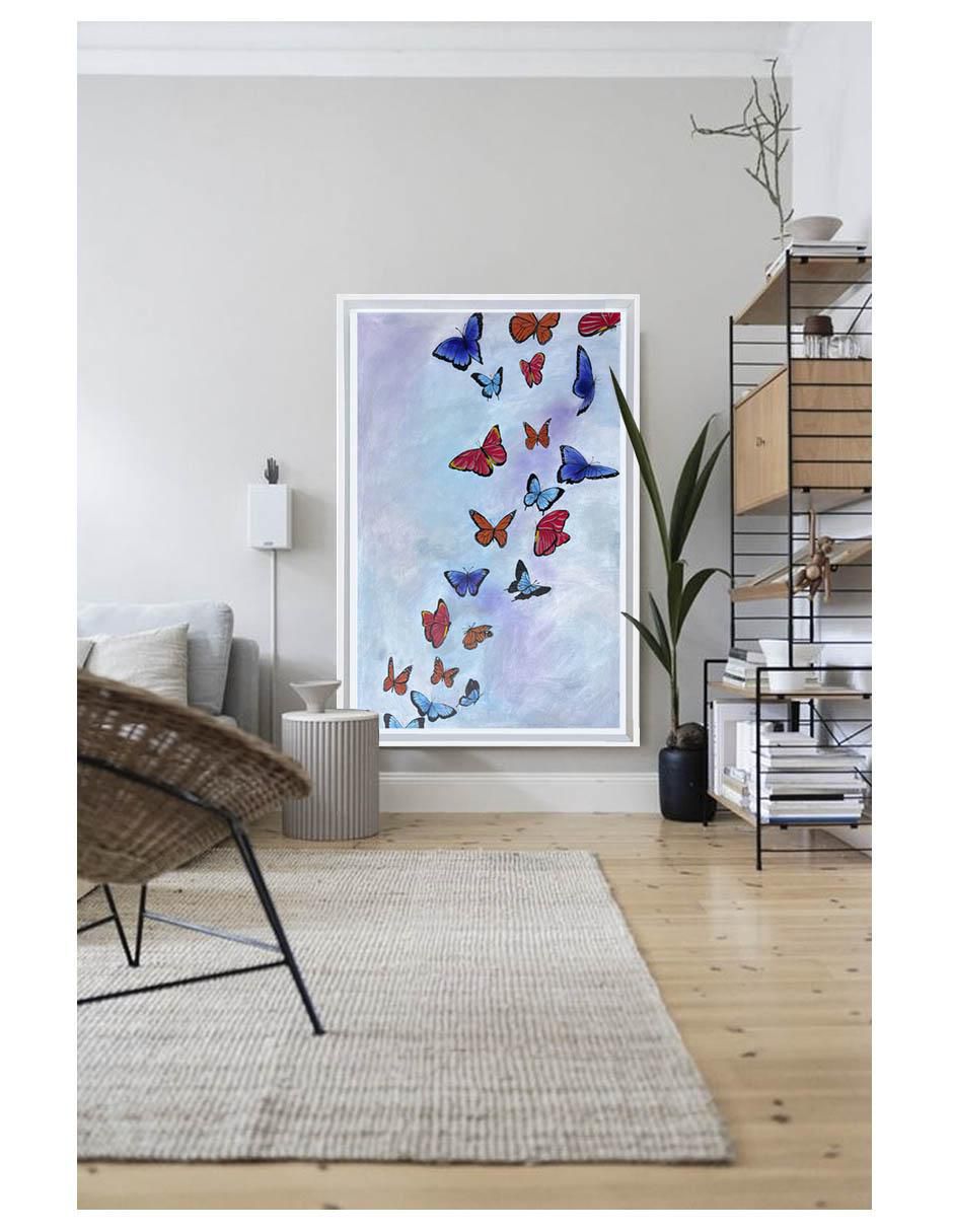 Pintura Butterfly Dream técnica acrílico AnimalArt 3