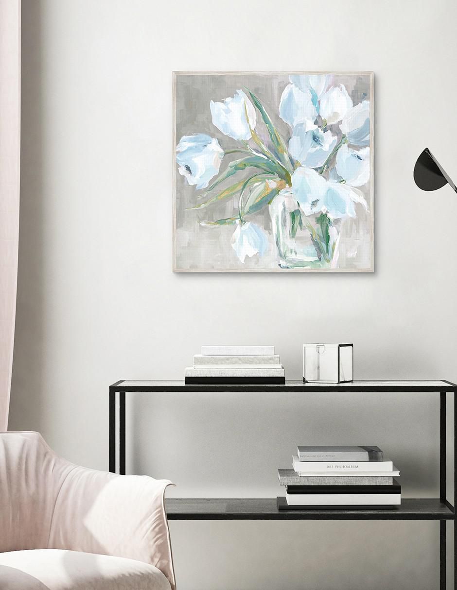 Pintura Encantador fresco técnica mixta Floral 4