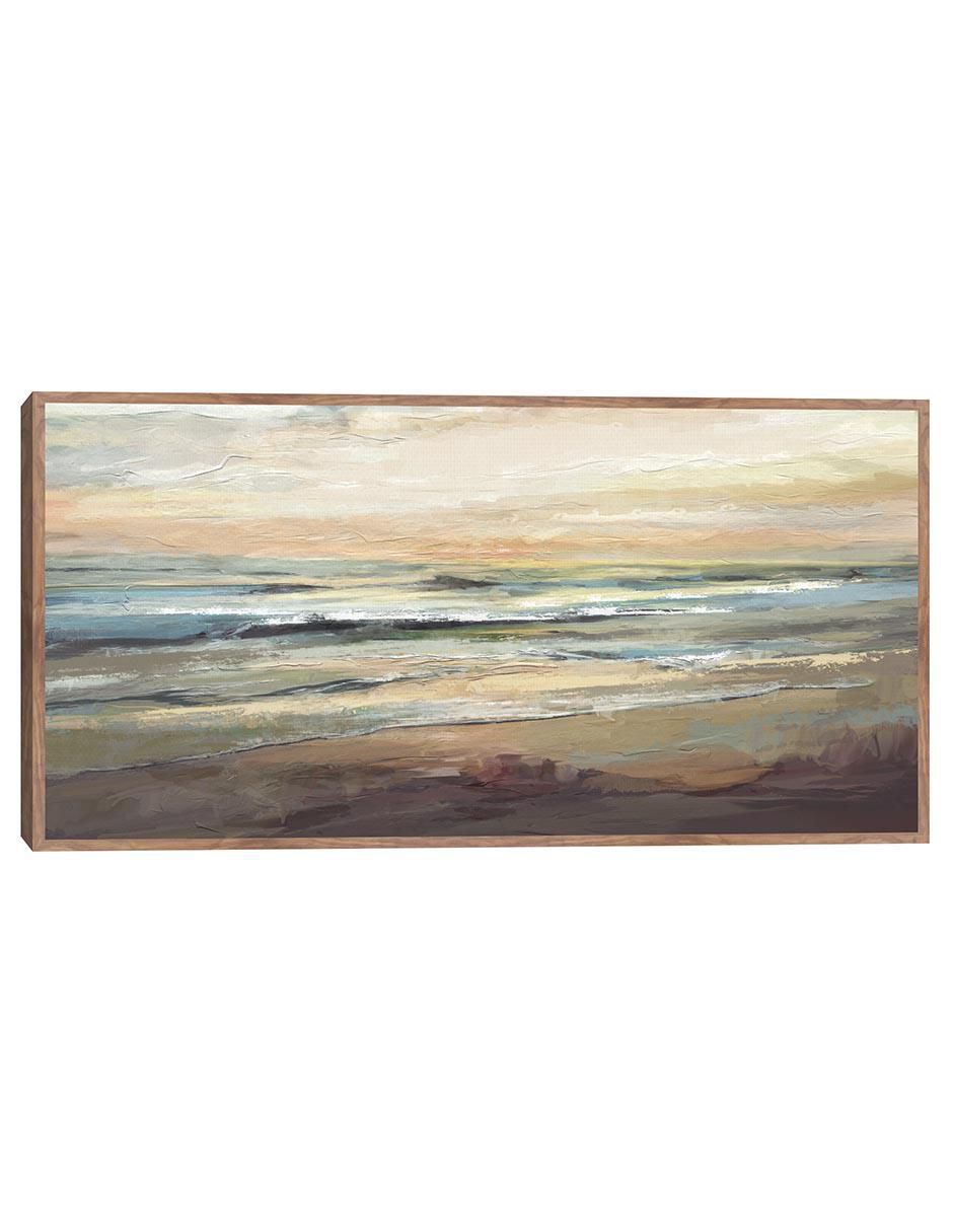 Pintura Mares el día técnica mixta Paisaje Mar del dia