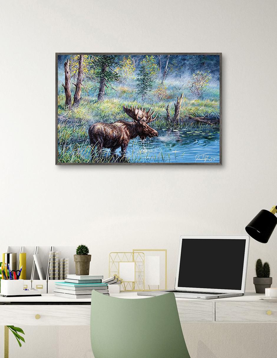 Pintura técnica mixta Animal 2
