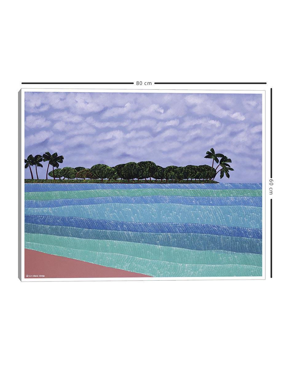 Pintura Isla mágica técnica mixta Paisaje Isla Mágica 5