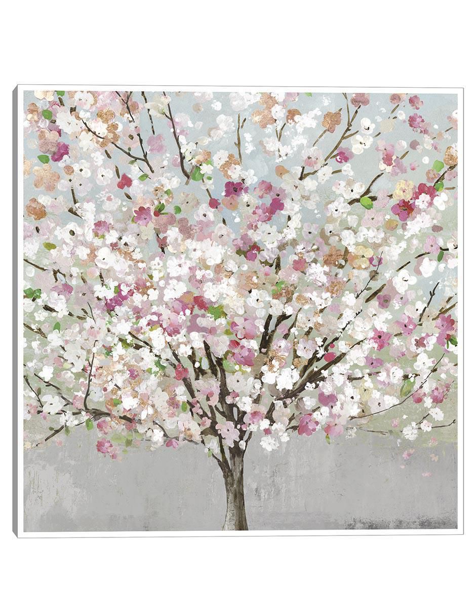 Pintura Amor de primavera técnica mixta Flores