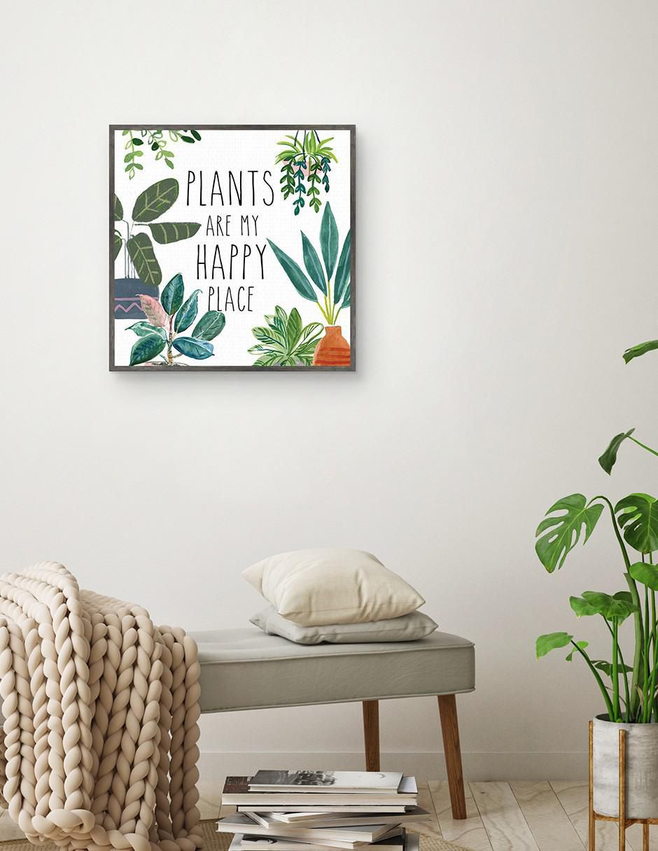Pintura Planta hogar I técnica mixta Floral 2