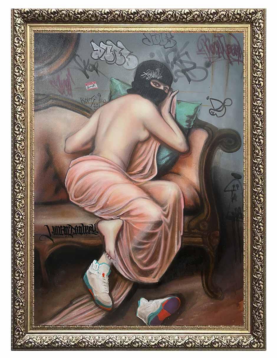 Pintura Nebulosa técnica óleo Surrealismo