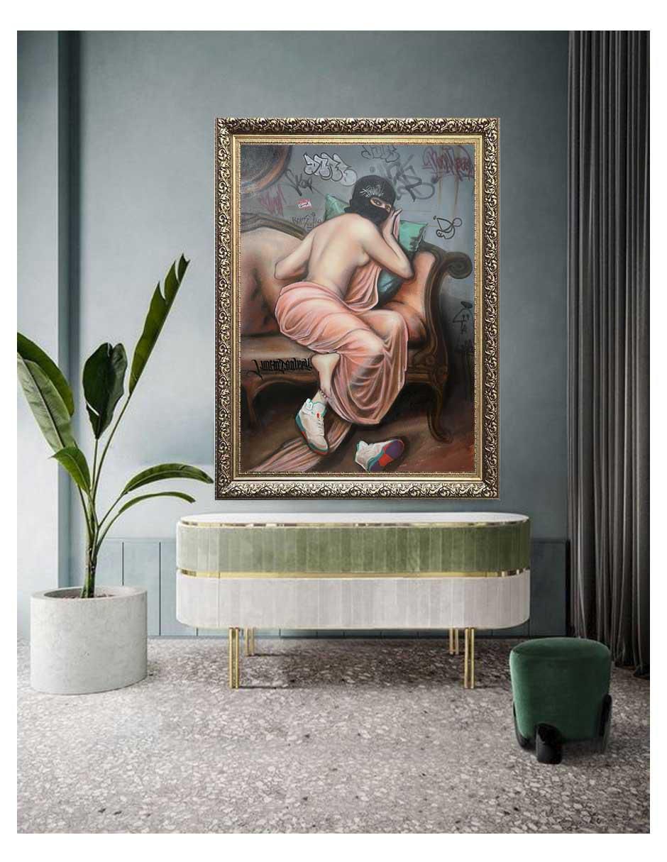 Pintura Nebulosa técnica óleo Surrealismo 3