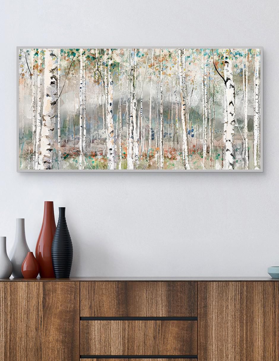 Pintura Gracia Otoñal técnica mixta 2