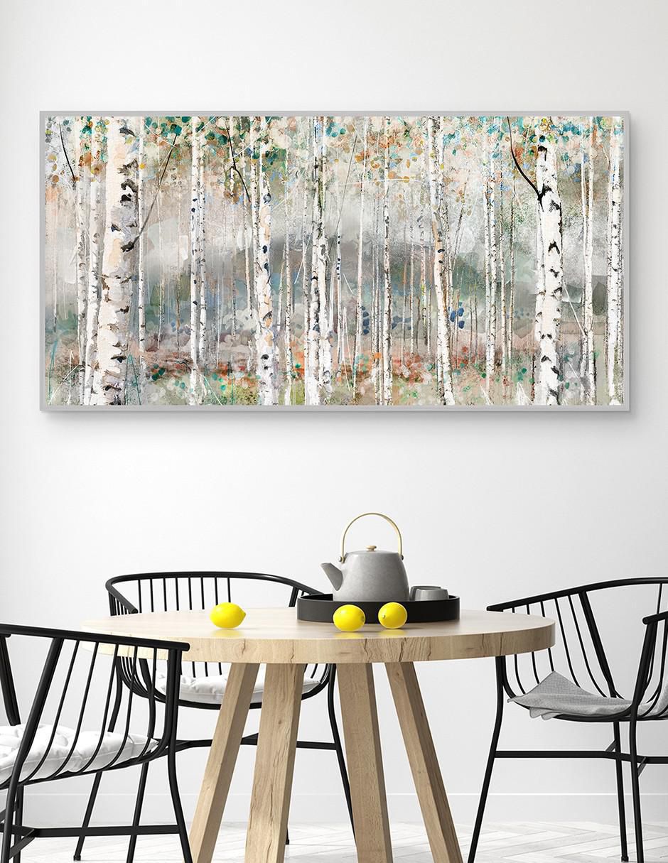 Pintura Gracia Otoñal técnica mixta 3