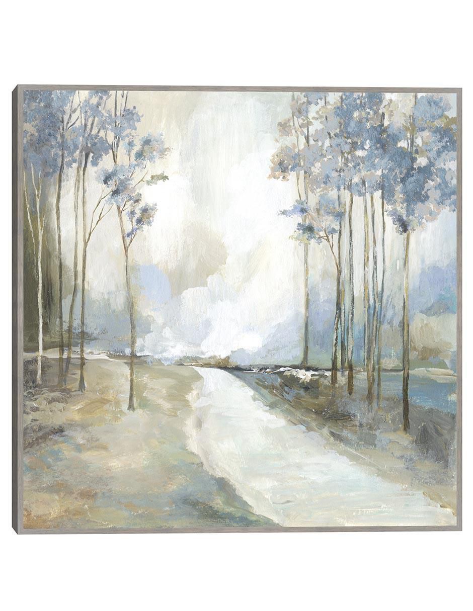 Pintura Ruta Azul Inicio técnica mixta