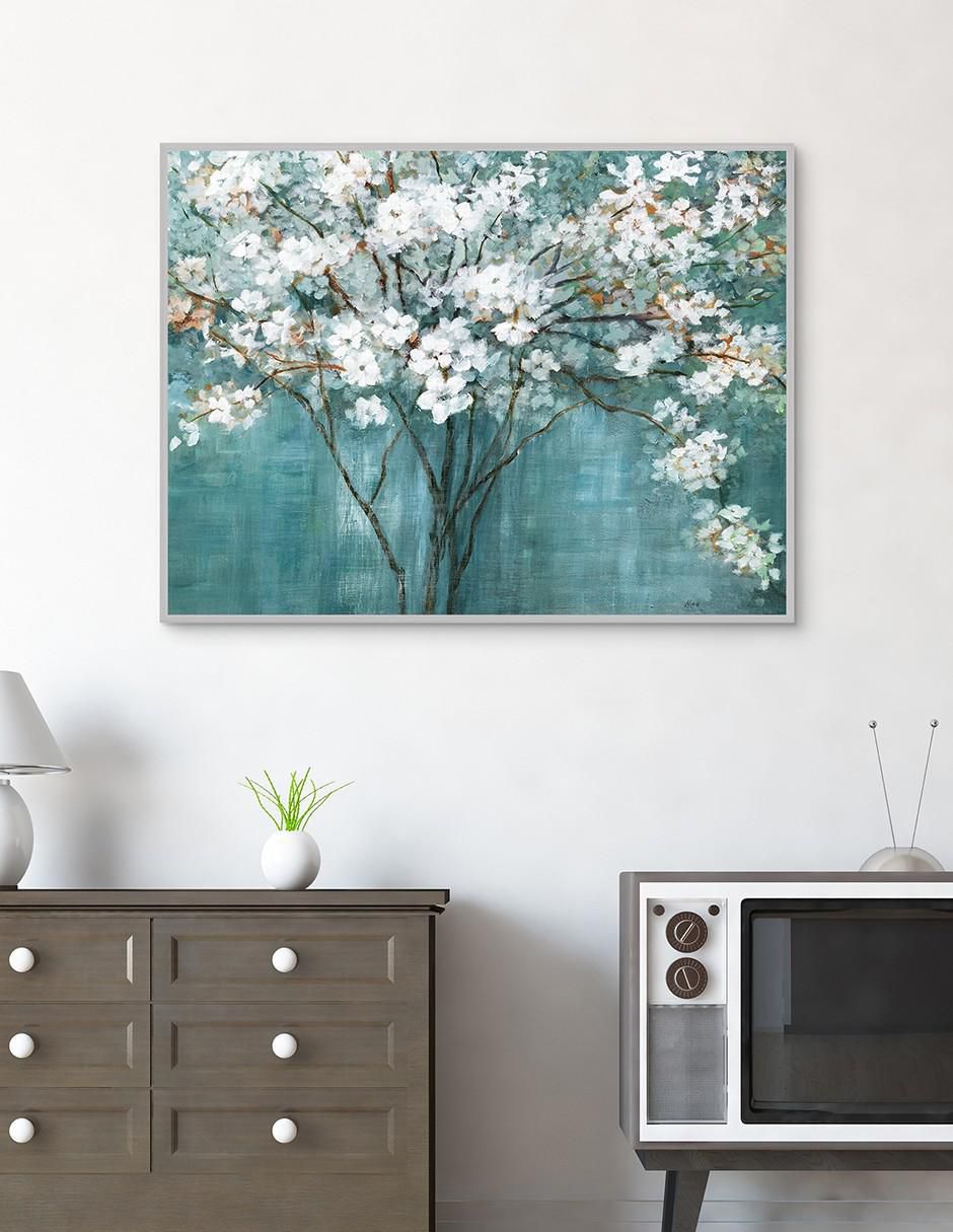 Pintura La promesa de la naturaleza técnica mixta 2