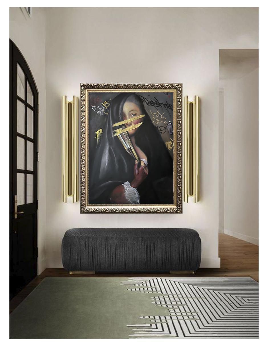Pintura Adelaida técnica óleo 3