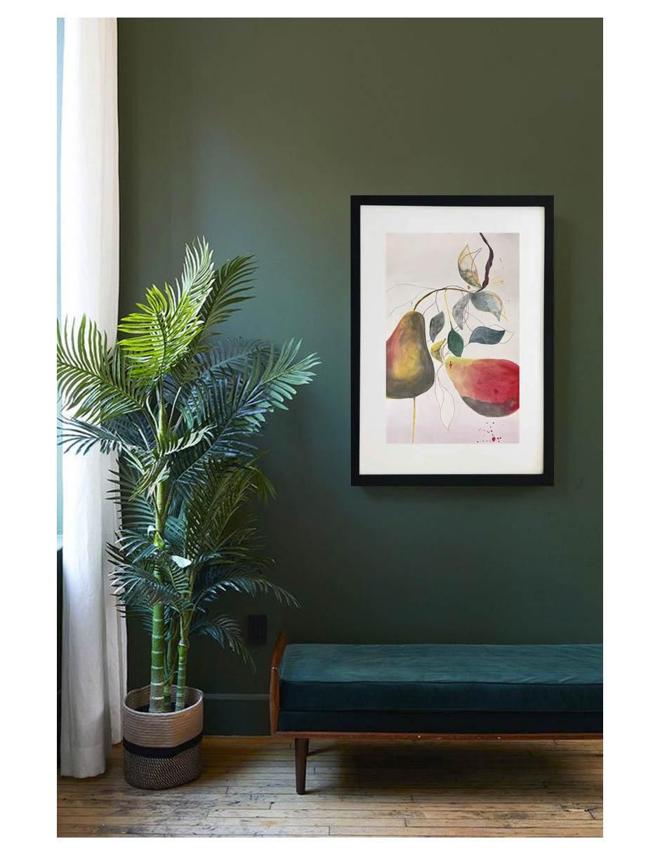 Pintura Frutos técnica acrílico 5