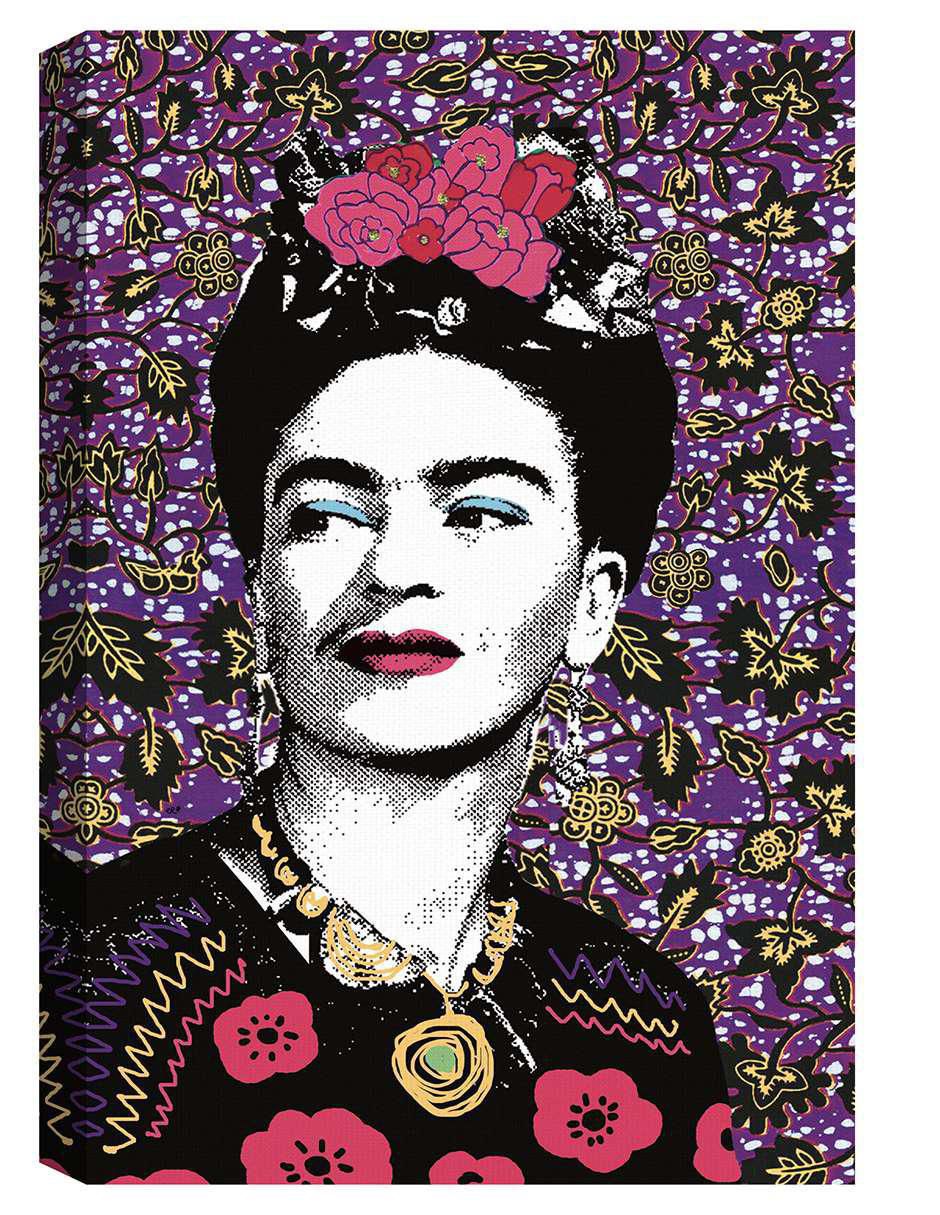 Pintura Frida mi propia musa técnica mixta Moderno