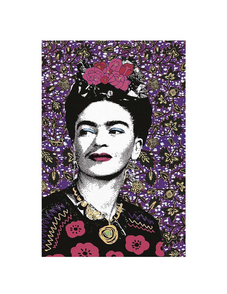 Pintura Frida mi propia musa técnica mixta Moderno 2