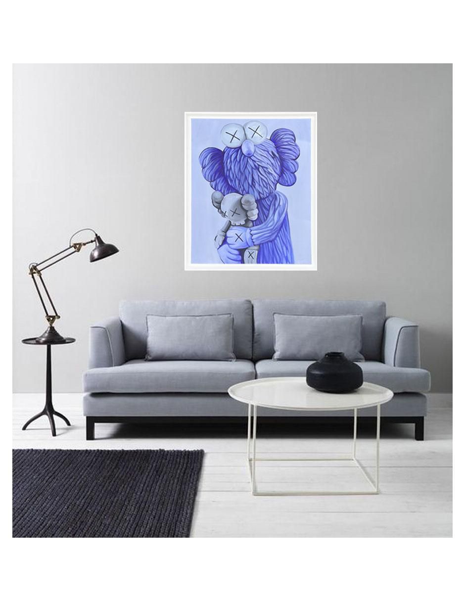 Pintura Caos 7.2 técnica acrílico MilleniArt 2