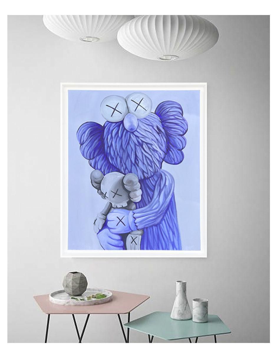 Pintura Caos 7.2 técnica acrílico MilleniArt 3