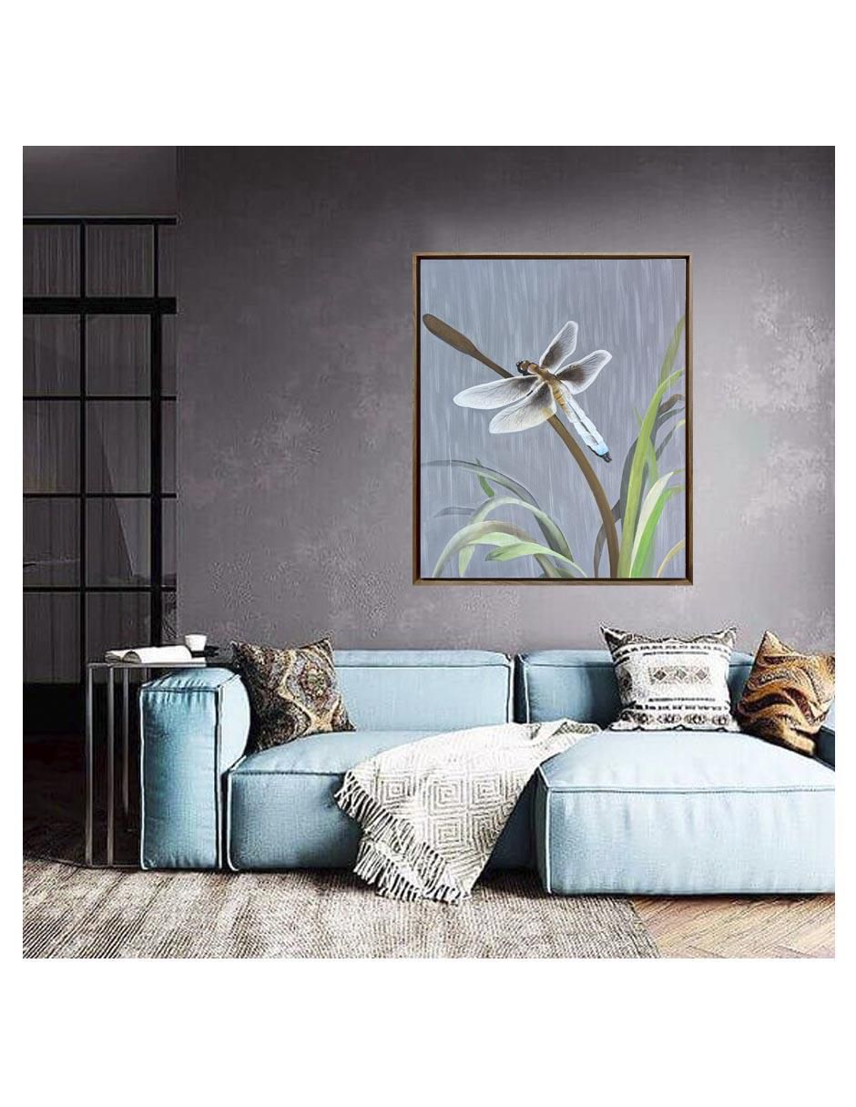 Pintura Libélula 2.1 técnica acrílico AnimalArt 2