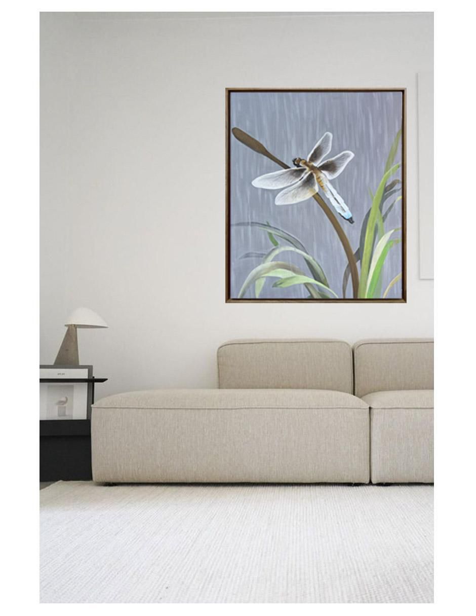 Pintura Libélula 2.1 técnica acrílico AnimalArt 4
