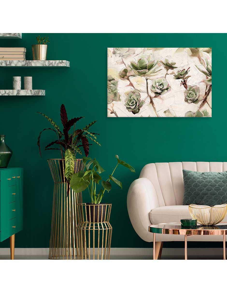 Pintura Principe verde técnica mixta 3