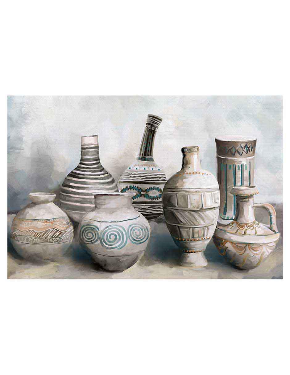 Pintura Bodegón artesanal técnica mixta 2
