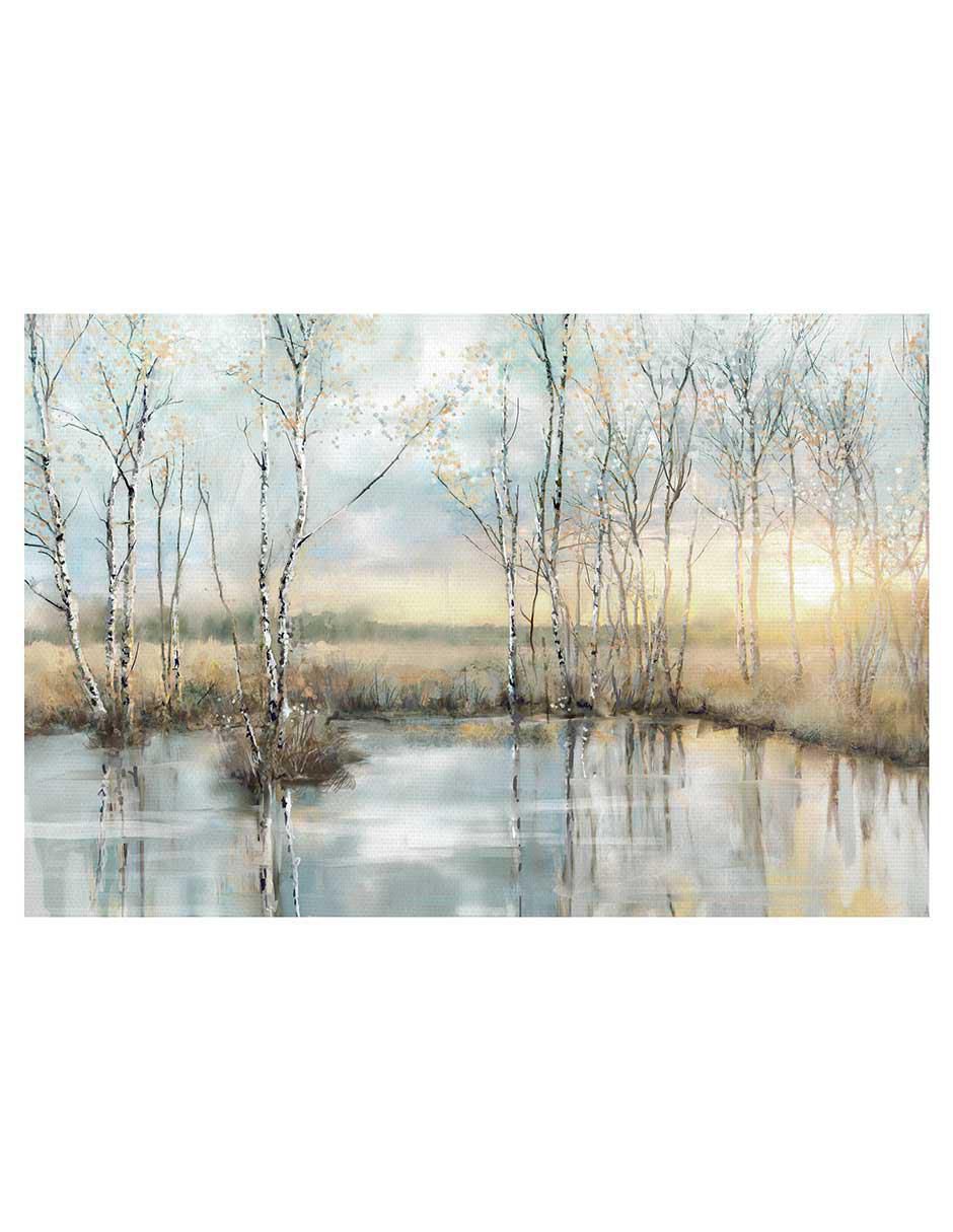 Pintura Reflexiones tranquilas técnica mixta 2