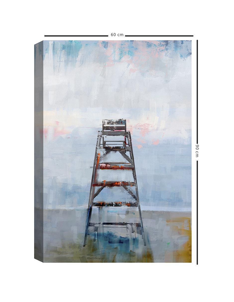 Pintura El puesto de observacion técnica mixta 5