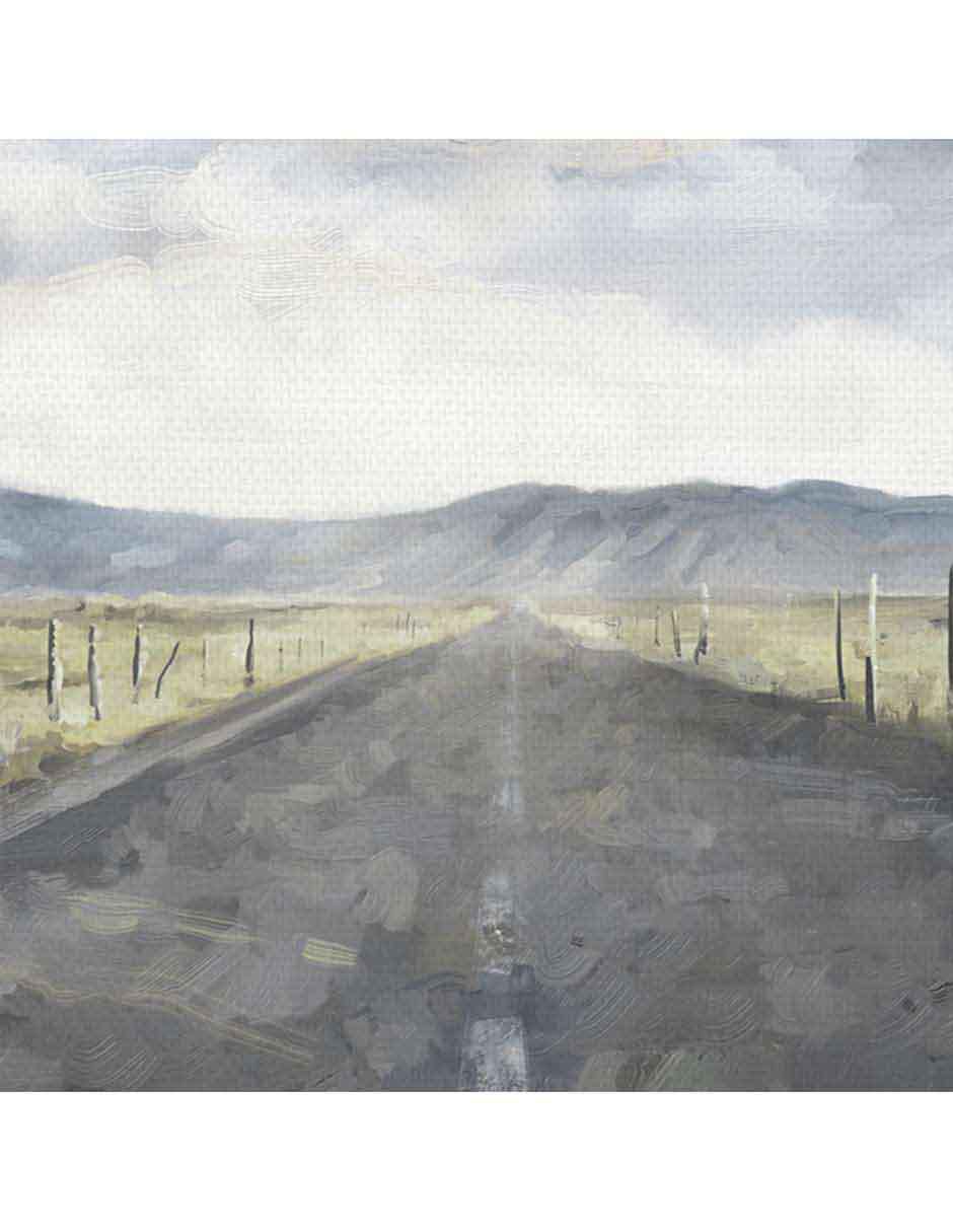 Pintura Luz de viaje técnica mixta 4
