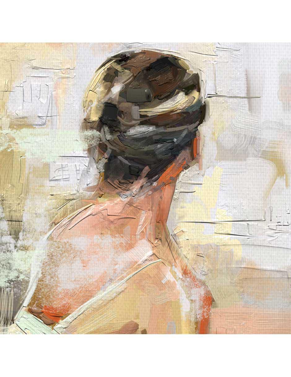 Pintura Intuicion I técnica mixta 4