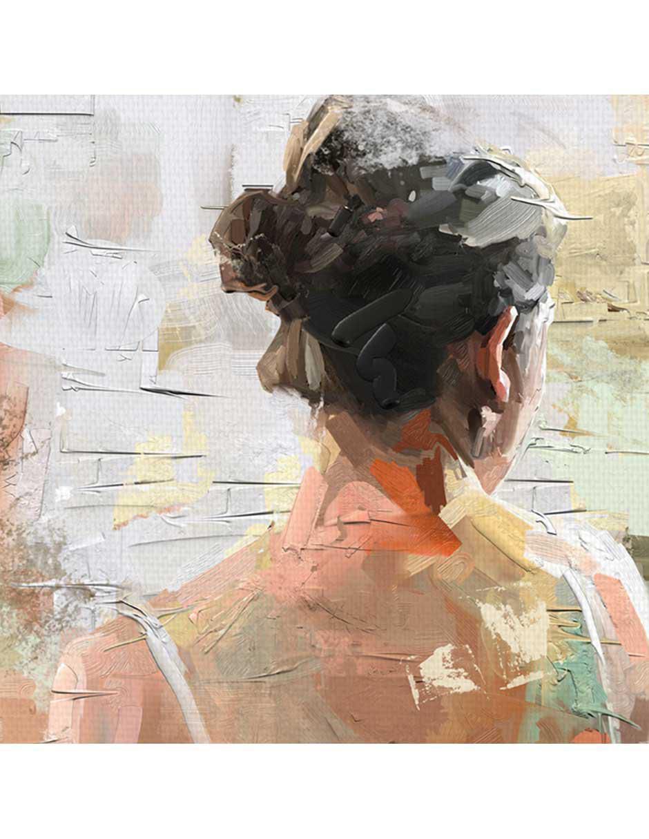 Pintura Intuicion II técnica mixta 4