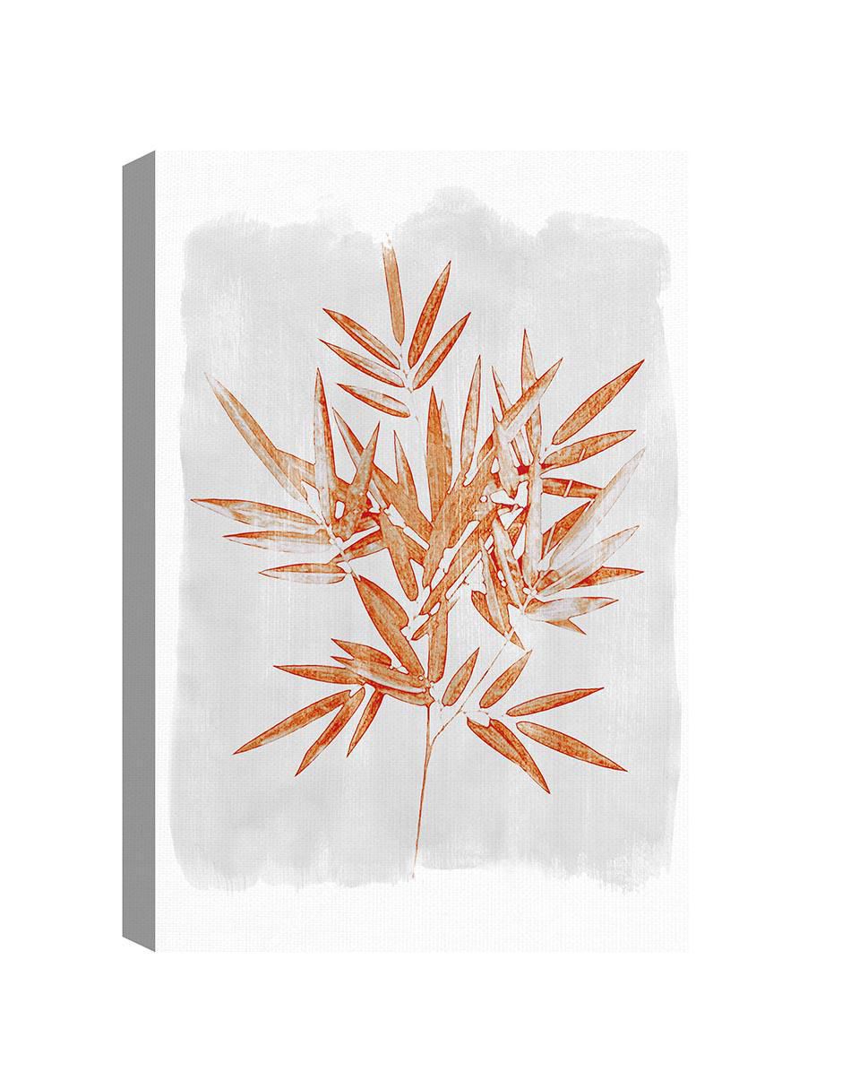 Pintura Bambú elegante técnica mixta Floral