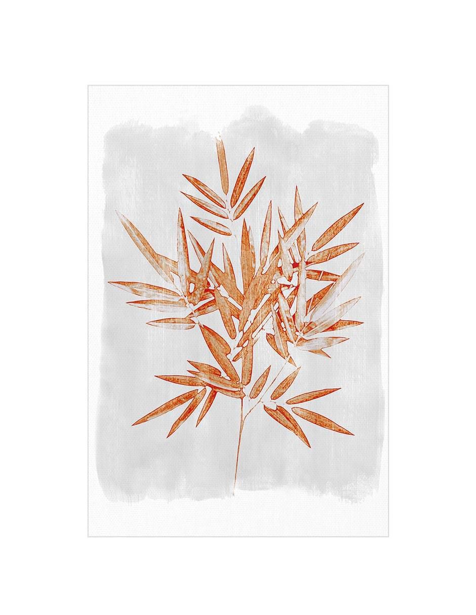 Pintura Bambú elegante técnica mixta Floral 2