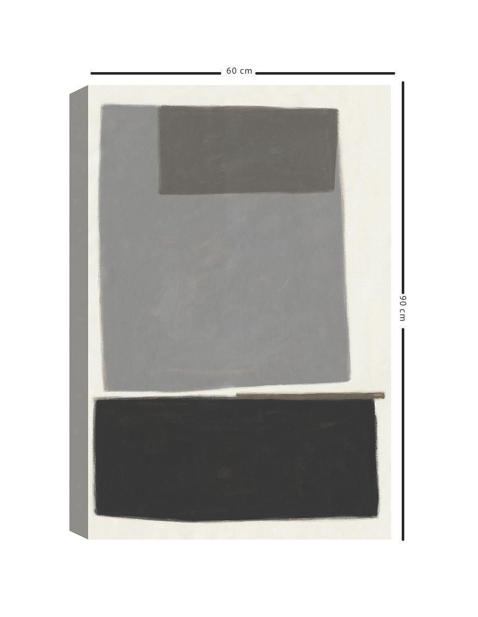 Pintura Bloqueo I técnica mixta Abstracto 5