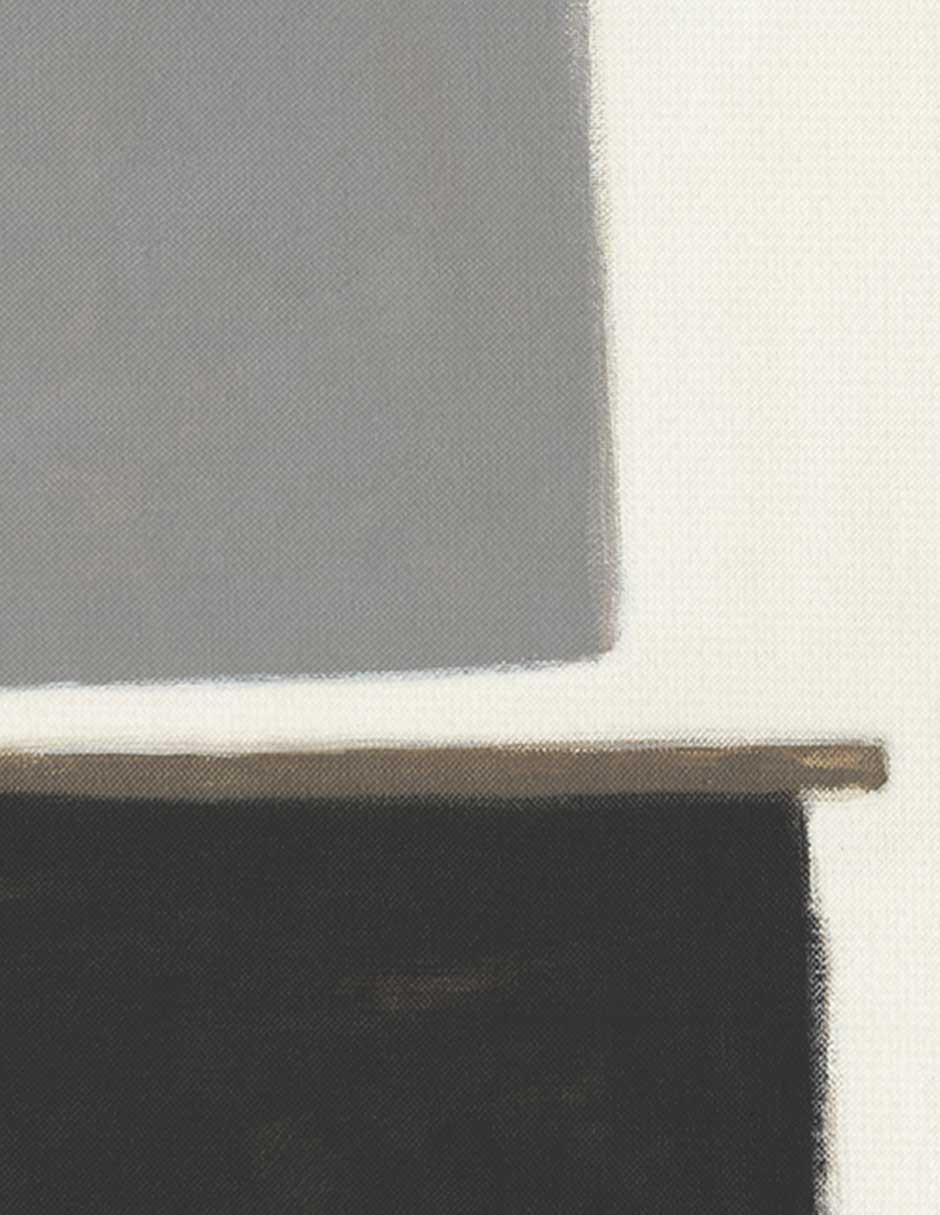 Pintura Bloqueo I técnica mixta Abstracto 4