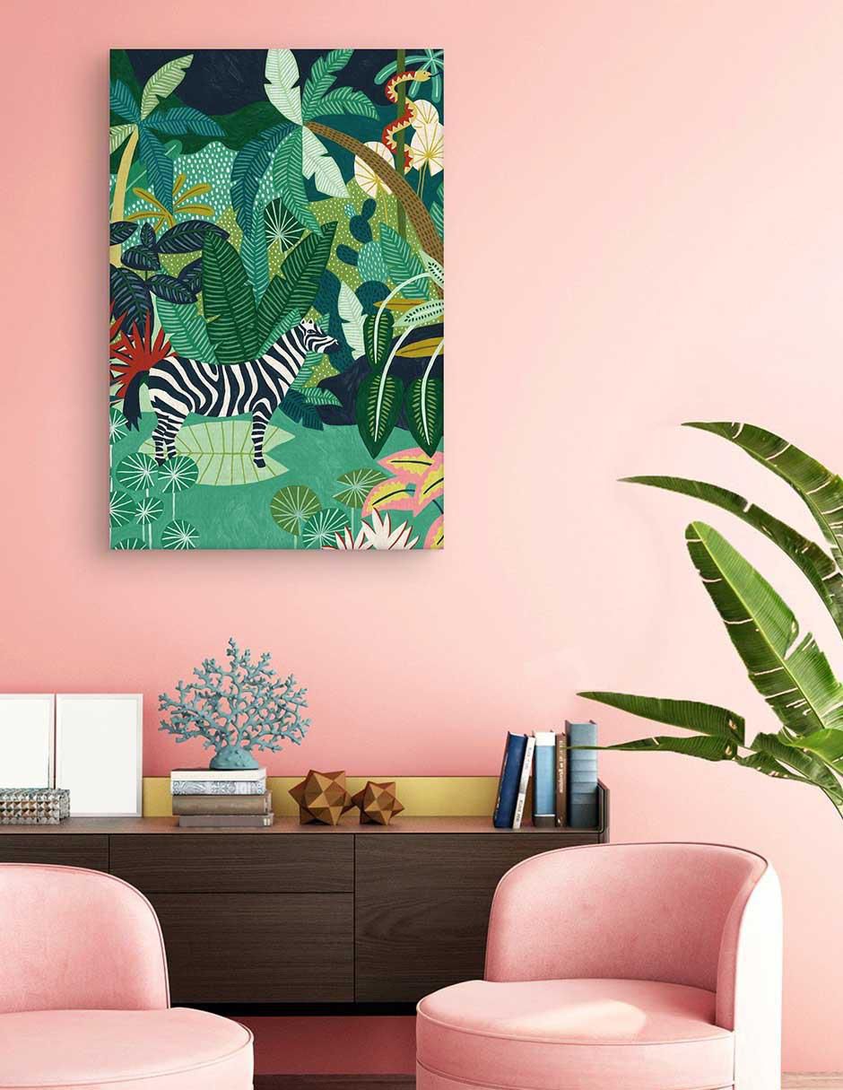 Pintura Tropical Equus técnica mixta Animales 4