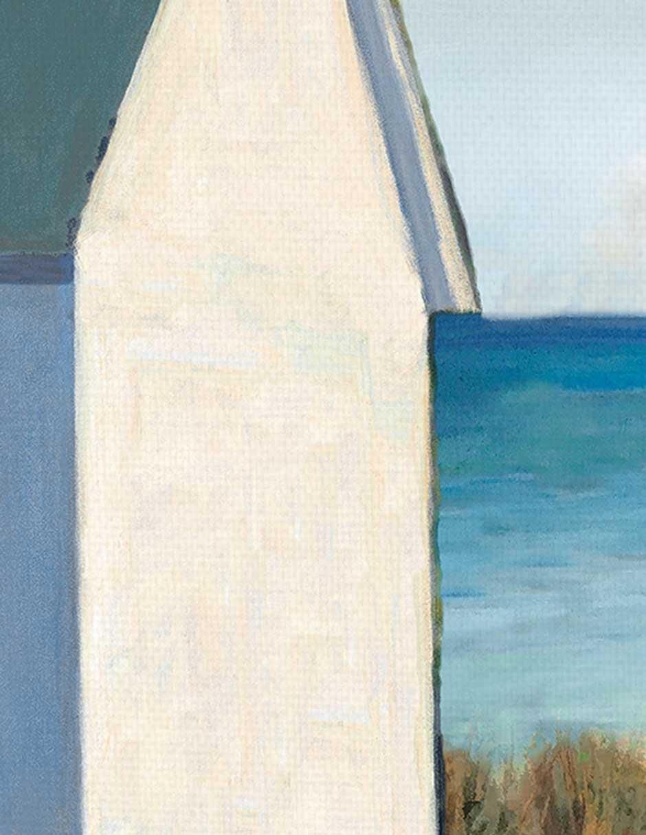 Pintura Salidas al mar técnica mixta Costa 4