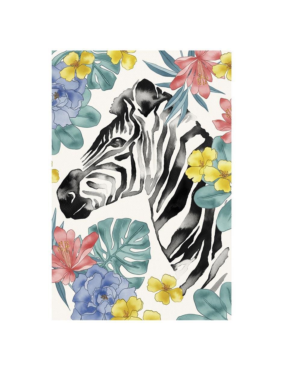 Pintura Rayas de la selva técnica mixta Animales 2