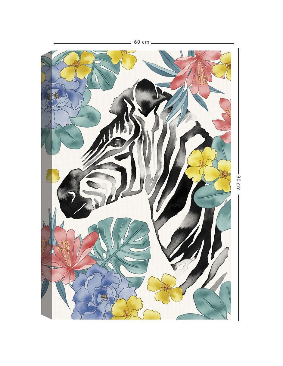 Pintura Rayas de la selva técnica mixta Animales 5