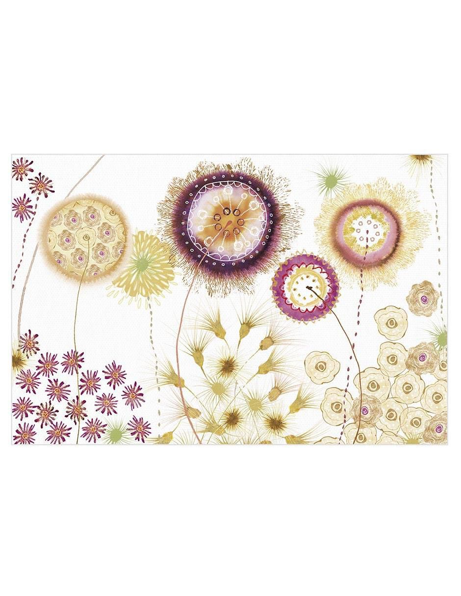 Pintura Fantasia floral I técnica mixta Floral 2