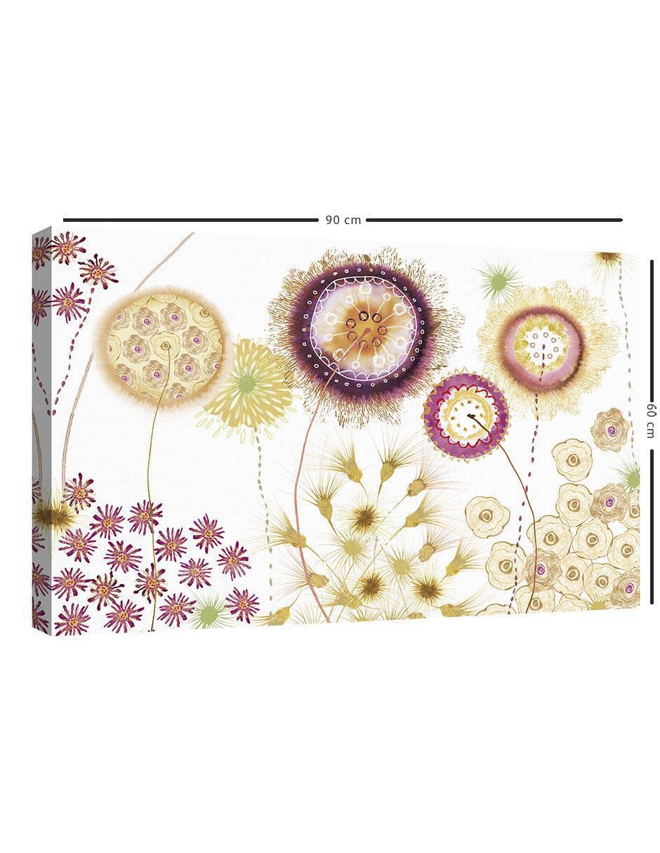 Pintura Fantasia floral I técnica mixta Floral 5
